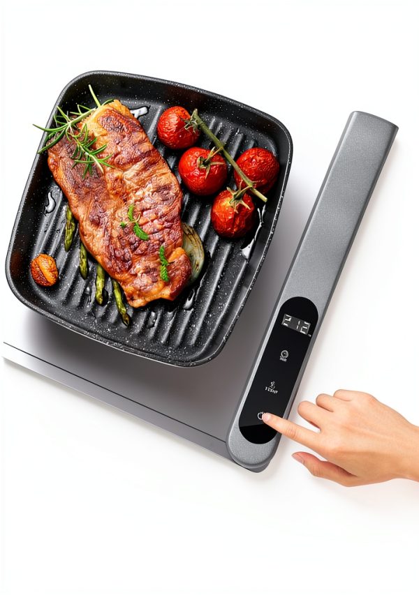 Food Warming Mat, Electric Warming Tray with 6 Level Temperature Settings,6 Hours Timer, Graphene Rapid Heating, Auto Shut-Off, Roll Up Food Warmer for Buffets Party, Countertop,Gatherings-1