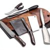 Magnetic Knife Holder HEREOF 10" Gray Wall Mount Stainless Steel Strip-5