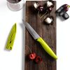 Paring knife, 4PCS Paring knives (4 Knives and 4 Knife cover), 4 Inch Peeling Knife, Fruit and Vegetable Knife, Ultra Sharp Kitchen Knives, German Steel, PP Plastic Handle-4