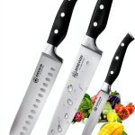 Brewin Professional Kitchen Knives 3PC Set Carbon Stainless Steel-0