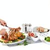 Proctor Silex Easy Slice Electric Knife for Meat Slicing, Poultry, Bread, Crafting Foam and More, Lightweight with Contoured Grip, White, (74312)-1
