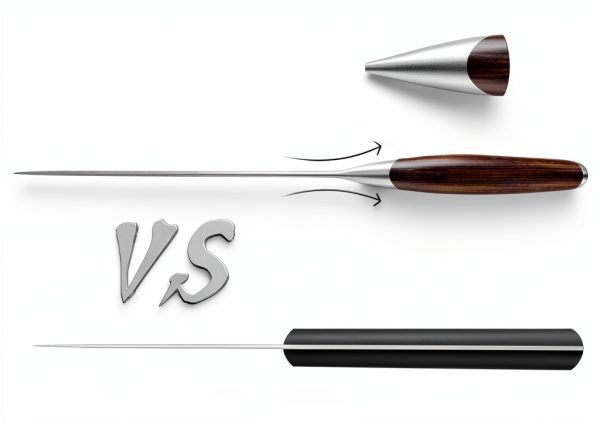HOSHANHO Kitchen Knife in Japanese High Carbon Steel, Professional High-Class Chef's Knife 8 inch, Non-slip Ultra Sharp Cooking Knives with Ergonomic Handle-3