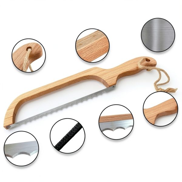 Bread Slicer ROYOROYI 16 inch Sourdough Knife – 10.8 inch Serrated-2
