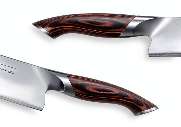 HOSHANHO Kitchen Knife in Japanese High Carbon Steel, Professional High-Class Chef's Knife 8 inch, Non-slip Ultra Sharp Cooking Knives with Ergonomic Handle-2