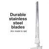Proctor Silex Easy Slice Electric Knife for Meat Slicing, Poultry, Bread, Crafting Foam and More, Lightweight with Contoured Grip, White, (74312)-5