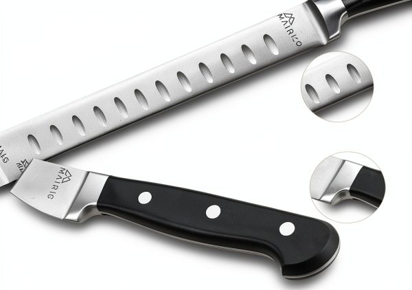 Brisket Slicing Knife MAIRICO 11in Ultra Sharp Stainless Steel Carving-2