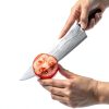 PAUDIN Chef Knife, 8 Inch High Carbon Stainless Steel Sharp Kitchen Knife with Ergonomic Handle, Gift Box for Family & Restaurant-7
