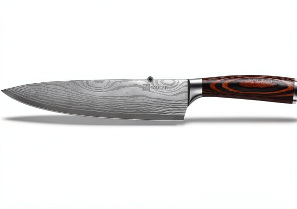 PAUDIN Chef Knife, 8 Inch High Carbon Stainless Steel Sharp Kitchen Knife with Ergonomic Handle, Gift Box for Family & Restaurant-1
