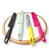 8 pieces Paring Knives (4PCS Peeling Knives and 4PCS Knife Sheath), Ultra Sharp Vegetable and Fruit Knife,German Steel Small Kitchen Knife with PP Plastic Ergonomic Handle-5