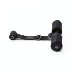 Nordic Hamstring Curl Strap by The Tib Bros - Black, Adjustable,-1