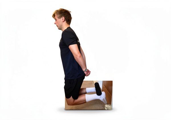 Nordic Hamstring Curl Strap by The Tib Bros - Black, Adjustable,-3