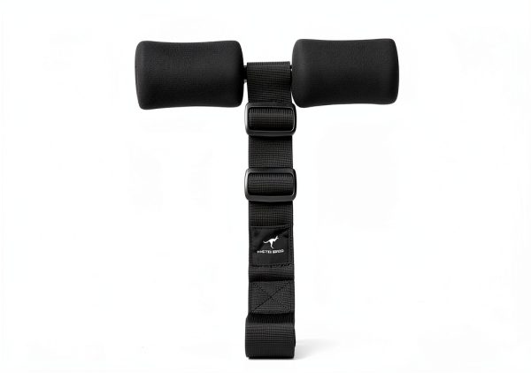 Nordic Hamstring Curl Strap by The Tib Bros - Black, Adjustable,-5