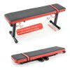Foldable Workout Bench by Ropoy - Flat Weight Bench for Home Gym,-4